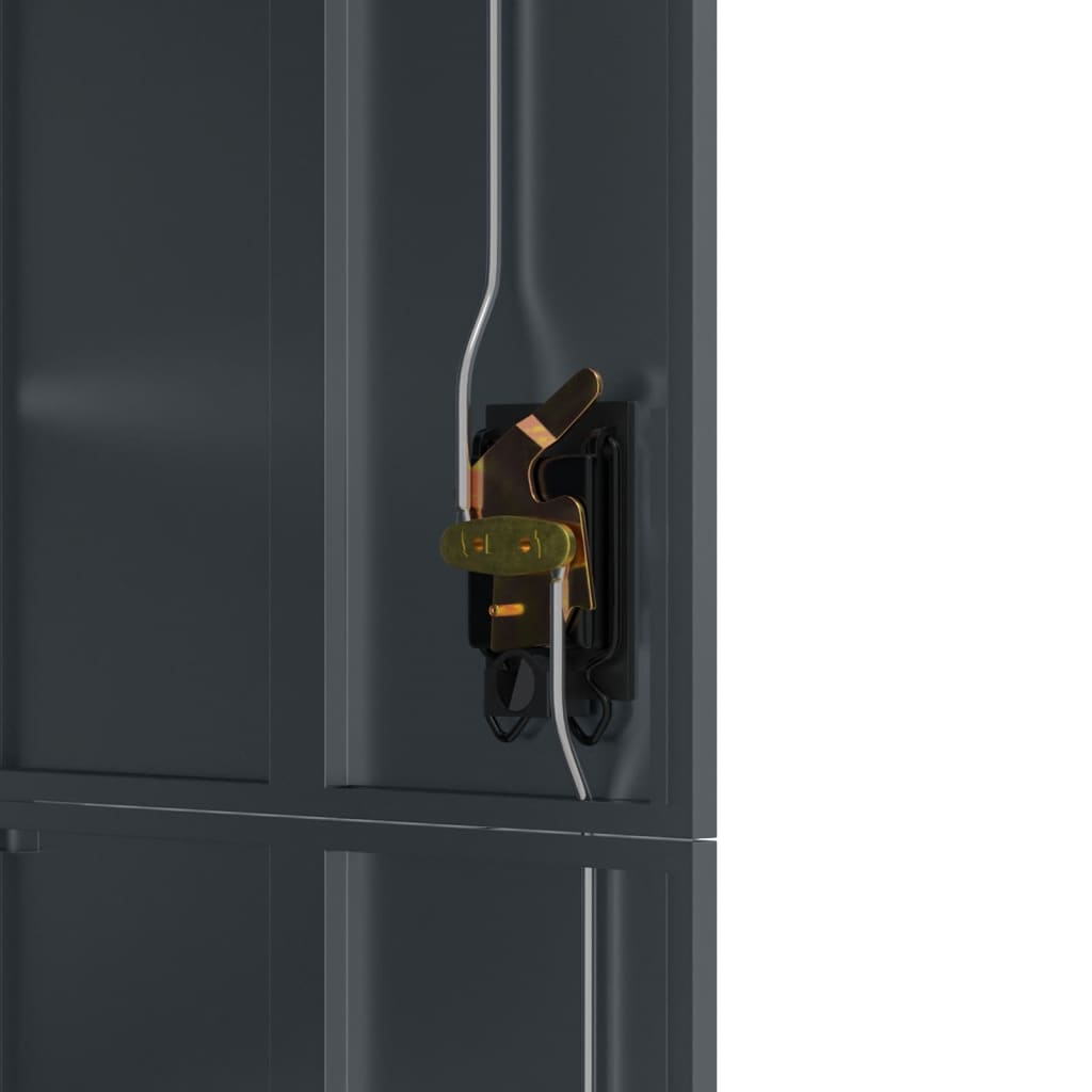 Classeur anthracite 90x40x180 cm Acier - XIOS