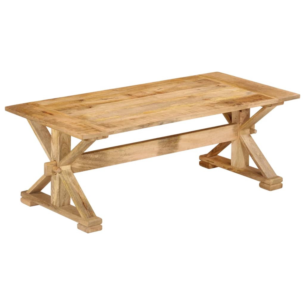 Table basse 110x52x40 cm bois de manguier massif - XIOS