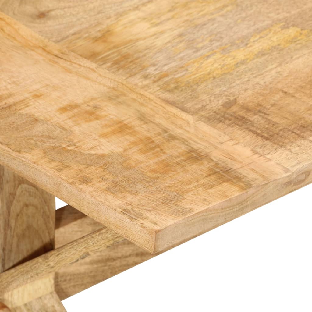 Table basse 110x52x40 cm bois de manguier massif - XIOS