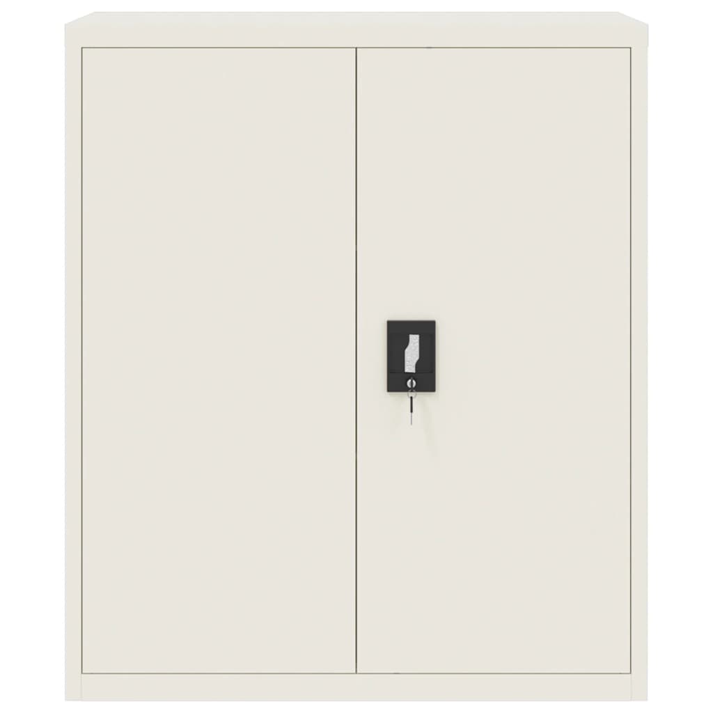 Classeur blanc 90x40x145 cm acier