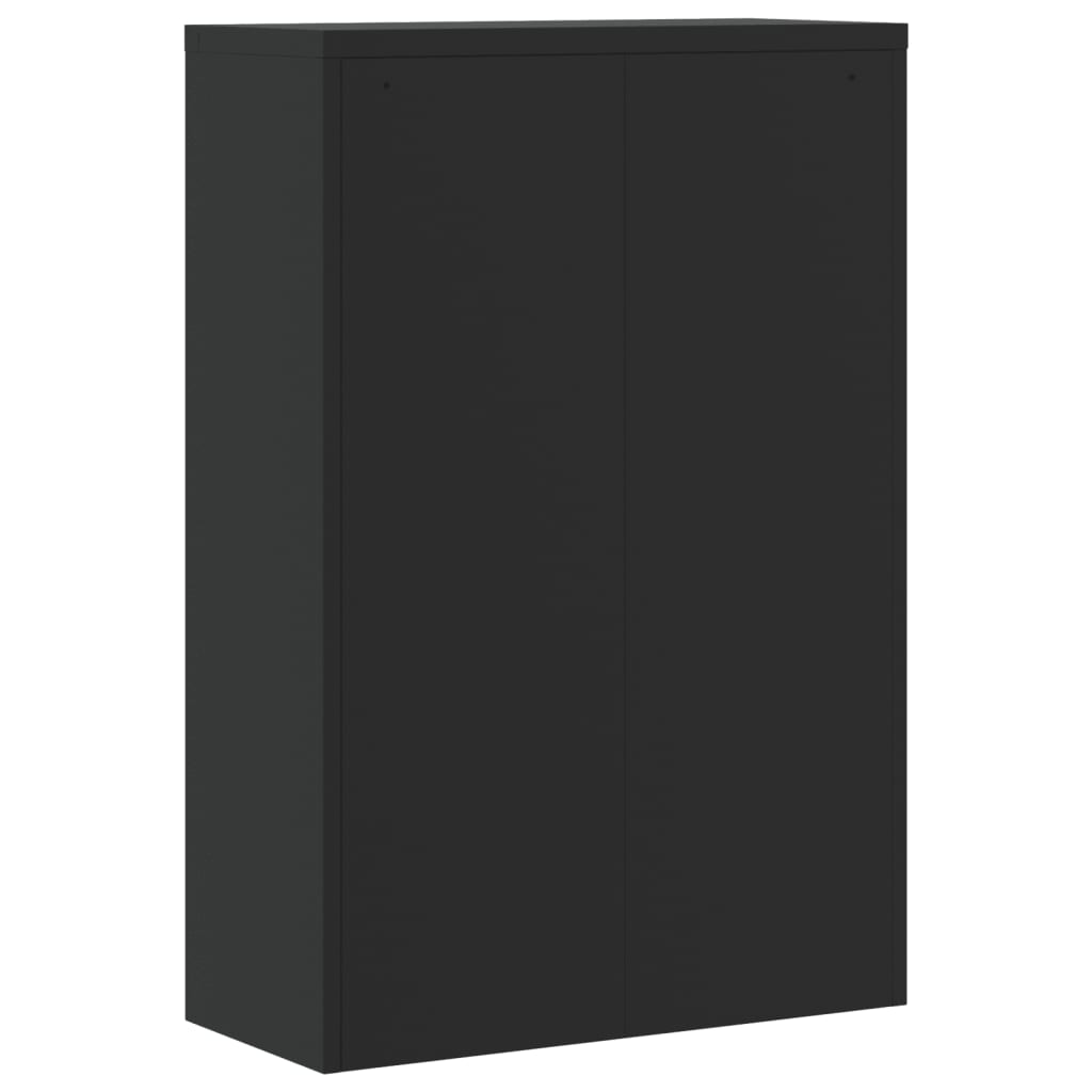 Classeur noir 90x40x180 cm acier