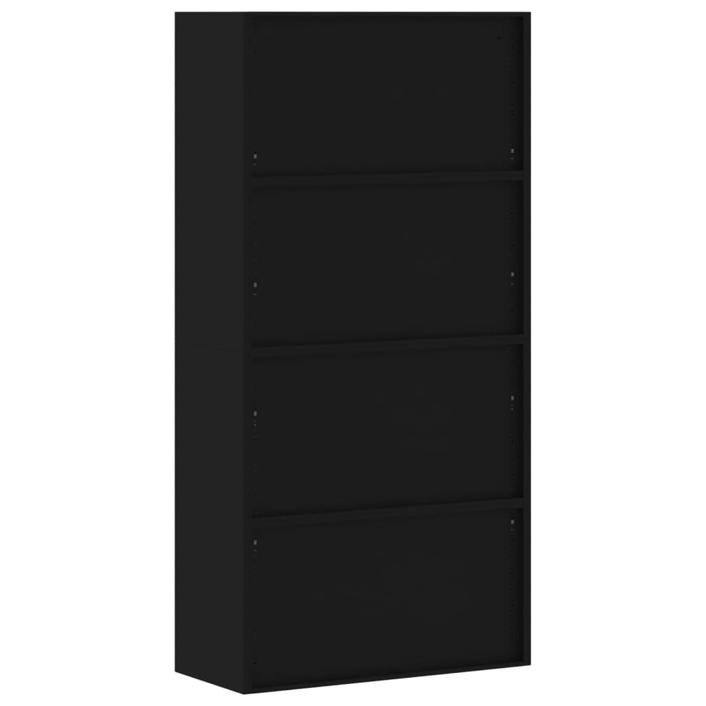 Classeur noir 90x40x220 cm acier