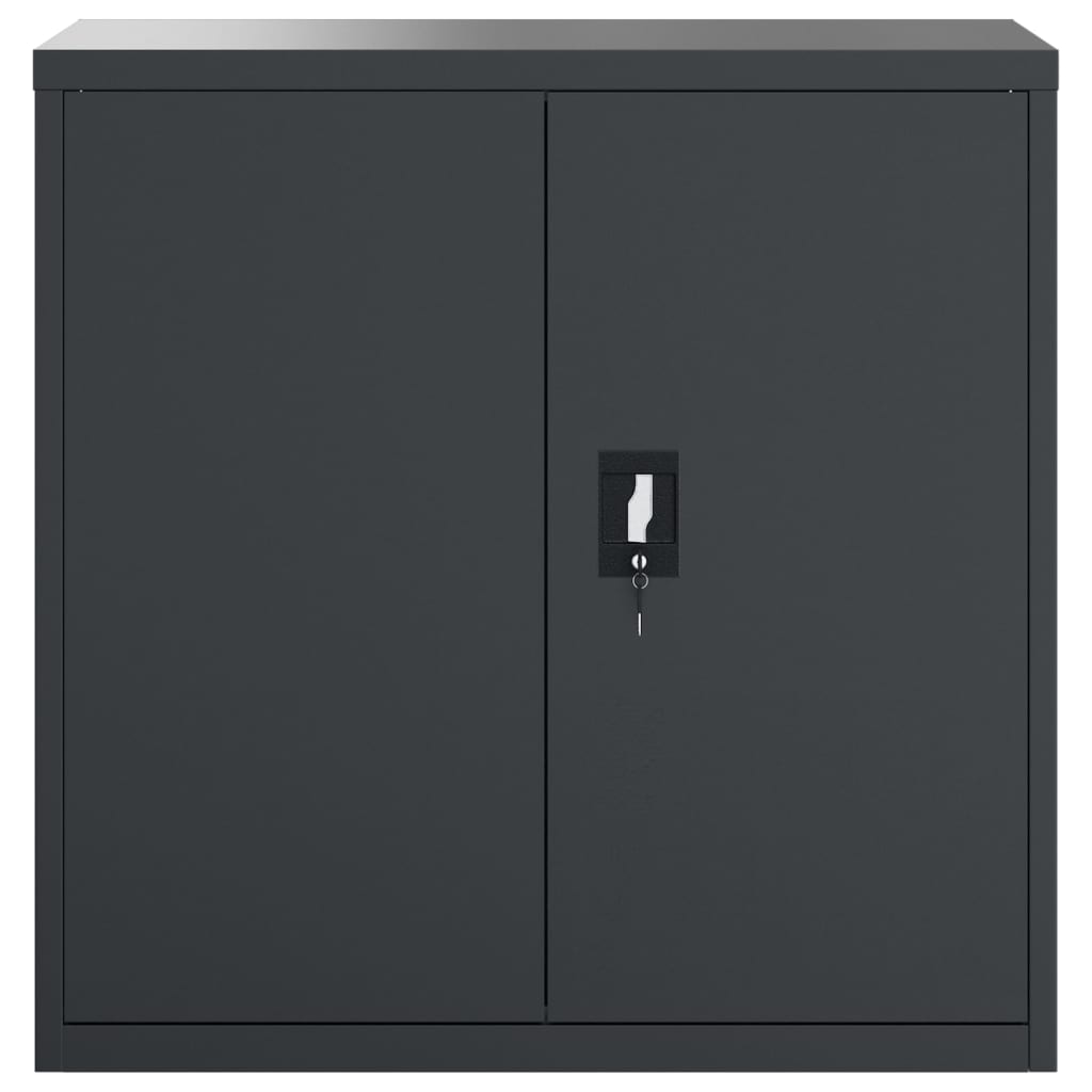 Classeur anthracite 90x40x130 cm acier