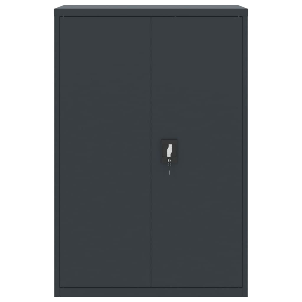 Classeur anthracite 90x40x180 cm Acier
