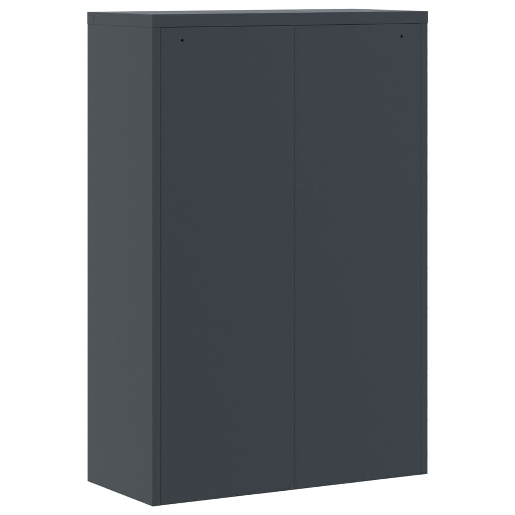 Classeur anthracite 90x40x180 cm Acier