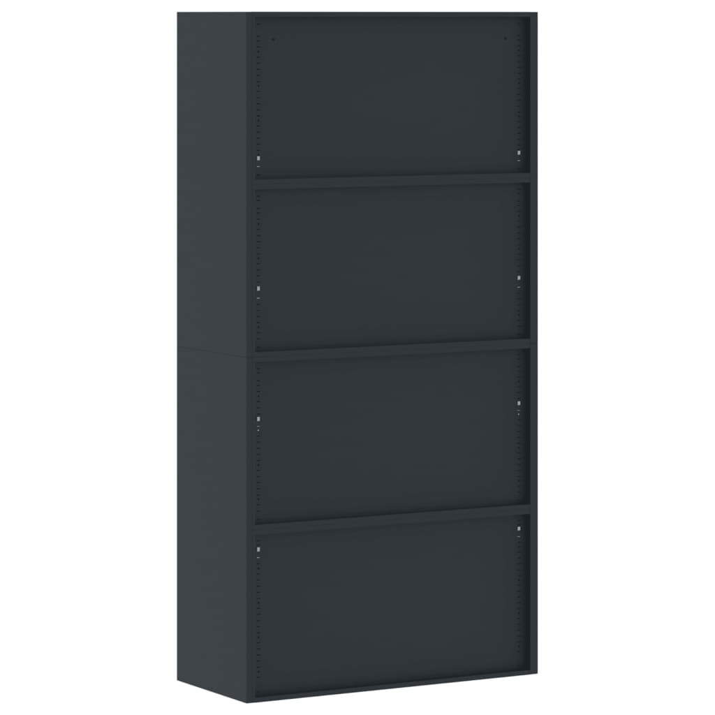 Classeur anthracite 90x40x220 cm acier