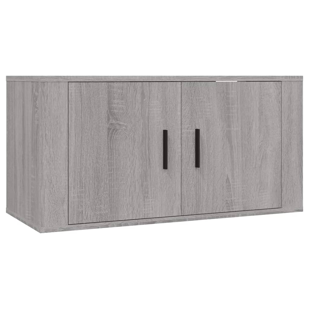 Ensemble de meubles TV 3 pcs Sonoma gris Bois d'ingénierie - XIOS