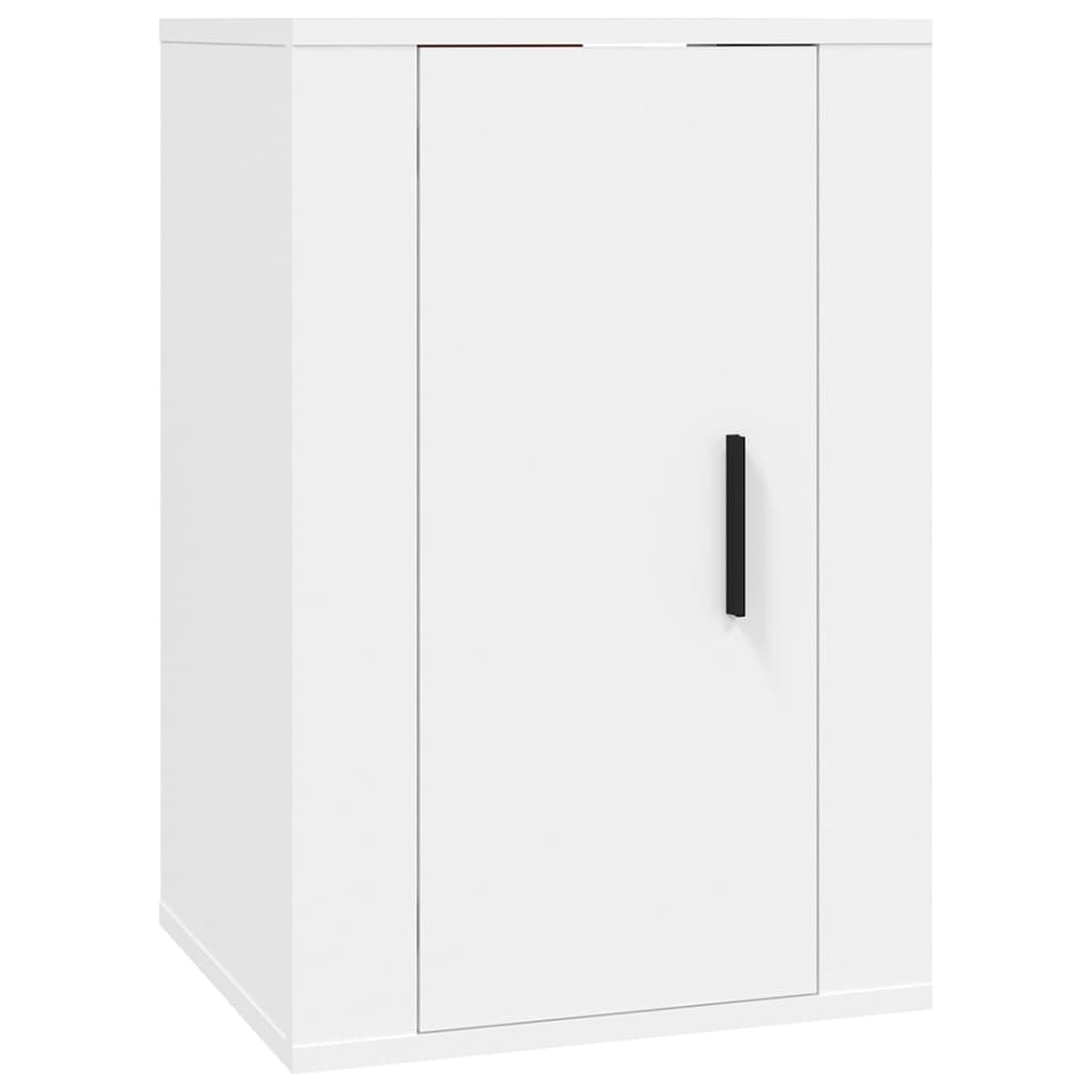 Ensemble de meubles TV 3 pcs Blanc Bois d'ingénierie - XIOS