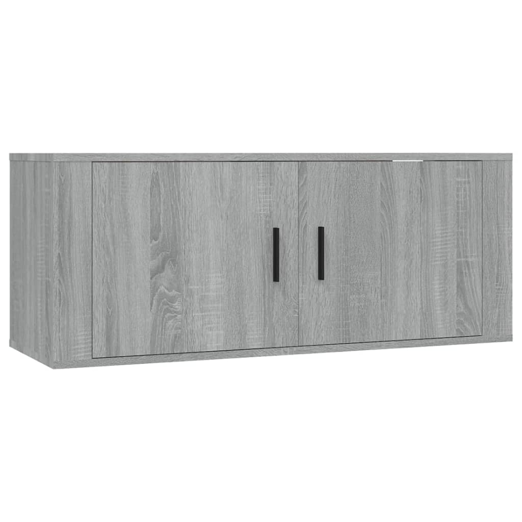 Ensemble de meubles TV 4 pcs Sonoma gris Bois d'ingénierie - XIOS