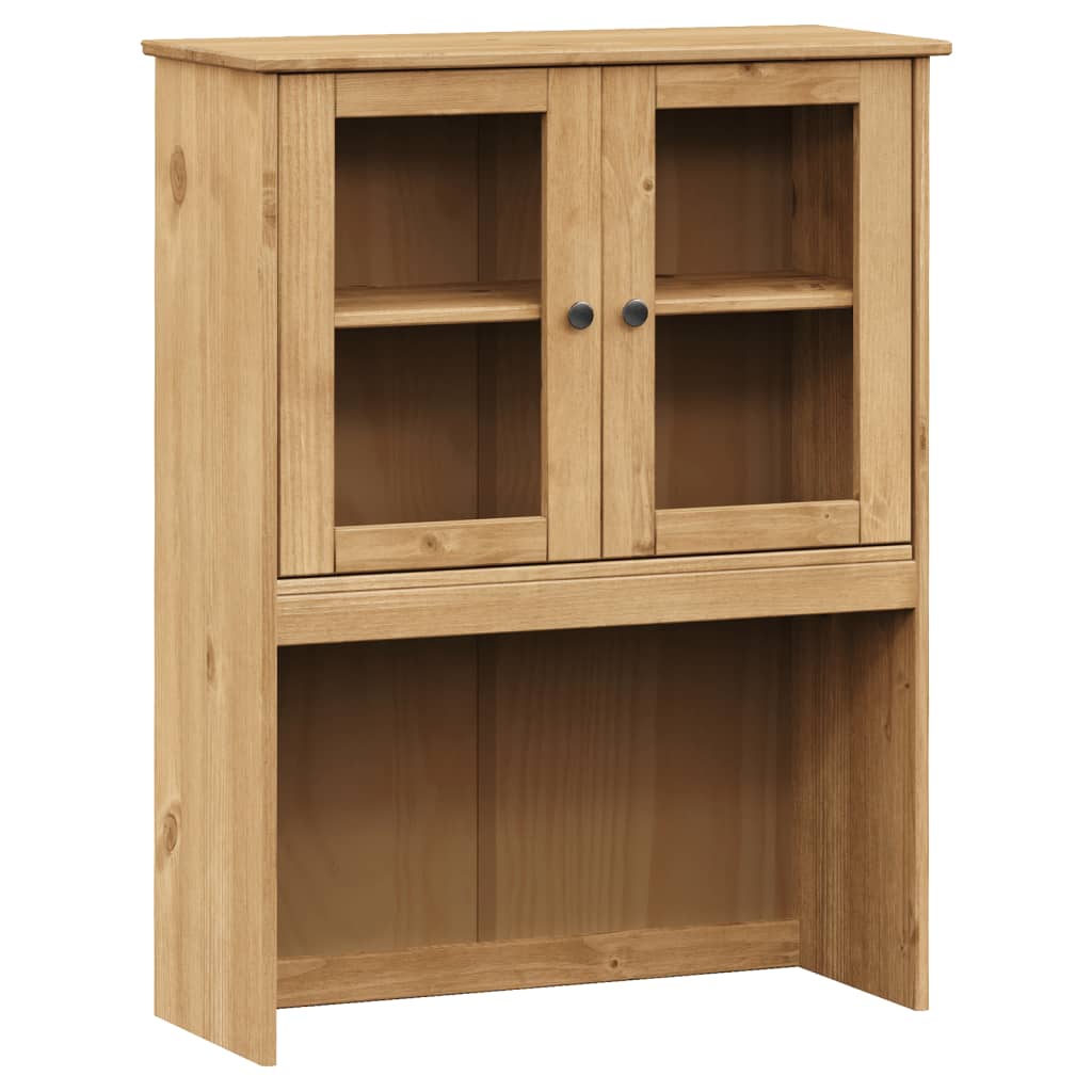 Buffet haut VIGO 78x40x175 cm bois massif de pin - XIOS