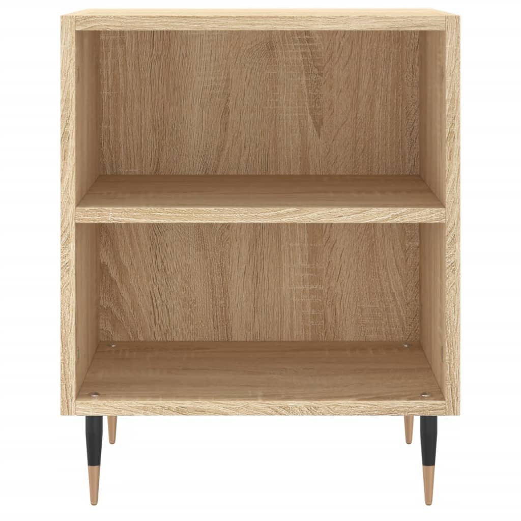 Tables de chevet 2pcs chêne sonoma 40x30x50cm bois d'ingénierie - XIOS
