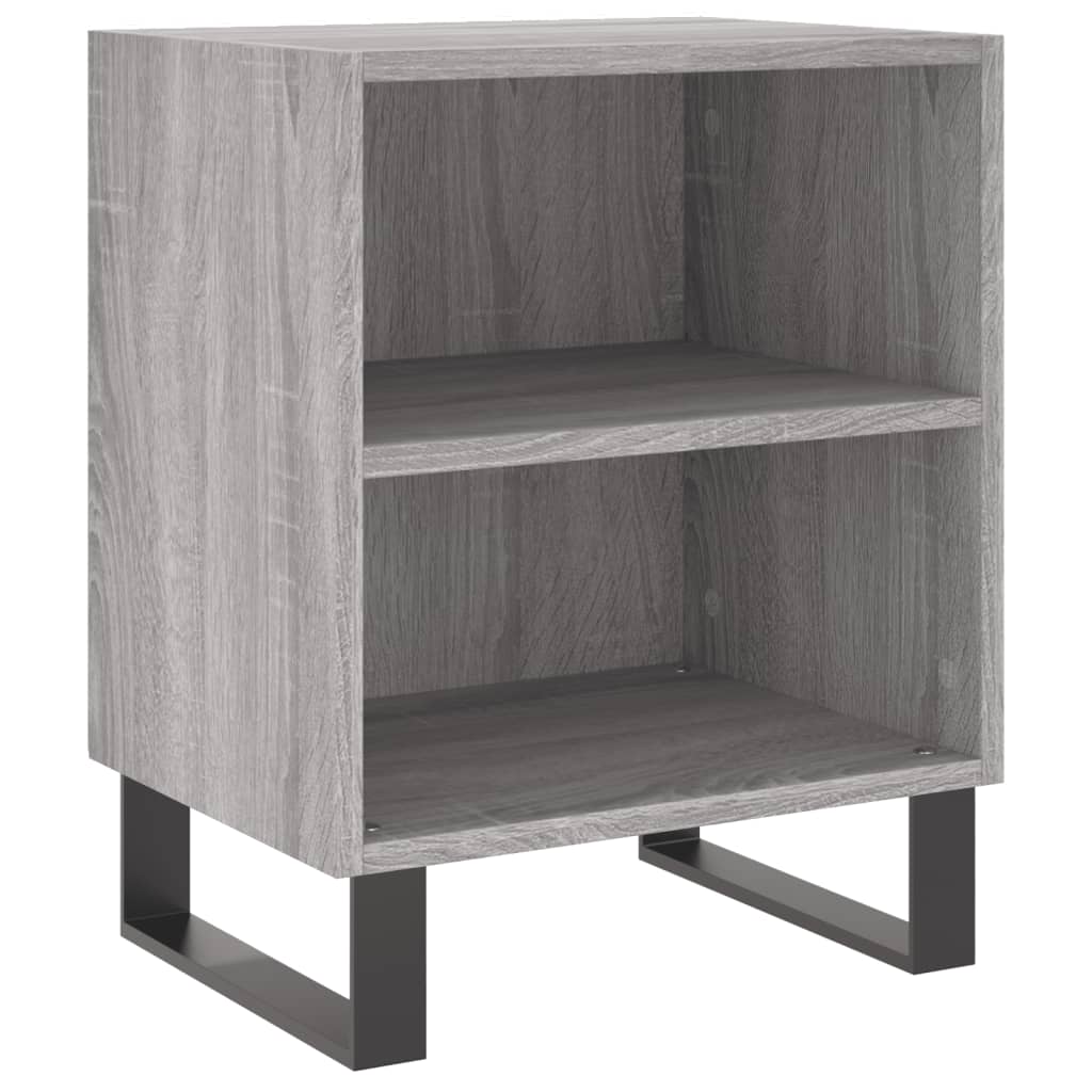 Tables de chevet 2 pcs sonoma gris 40x30x50cm bois d'ingénierie - XIOS