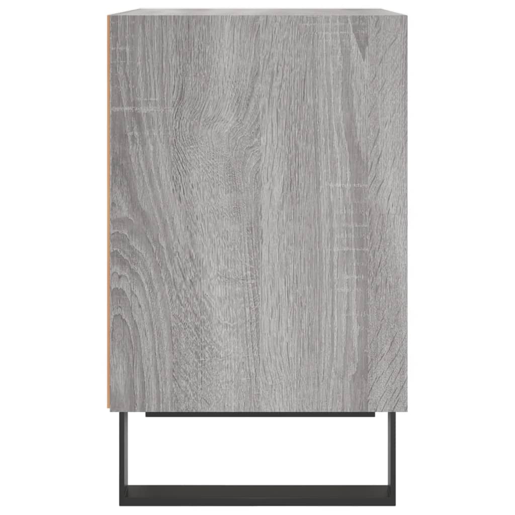 Tables de chevet 2 pcs sonoma gris 40x30x50cm bois d'ingénierie - XIOS