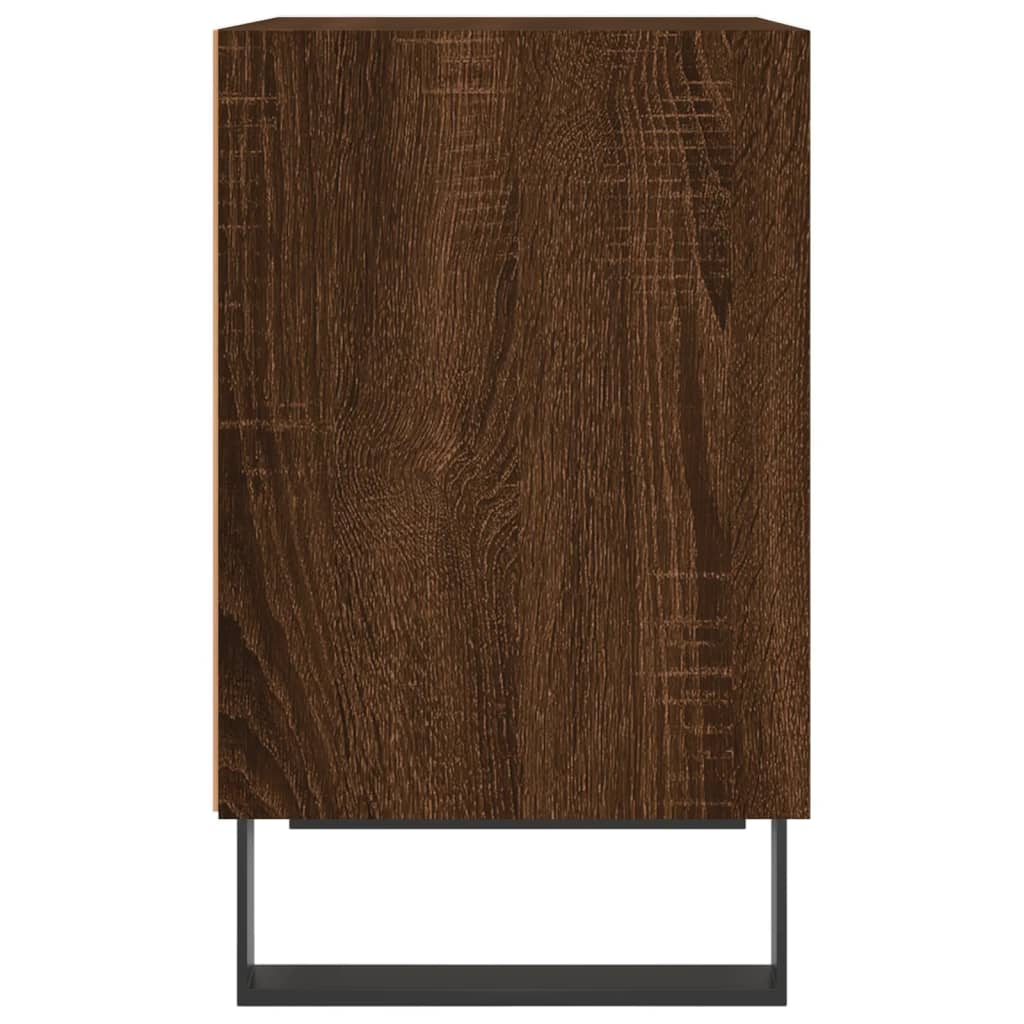 Tables de chevet 2pcs chêne marron 40x30x50cm bois d'ingénierie - XIOS