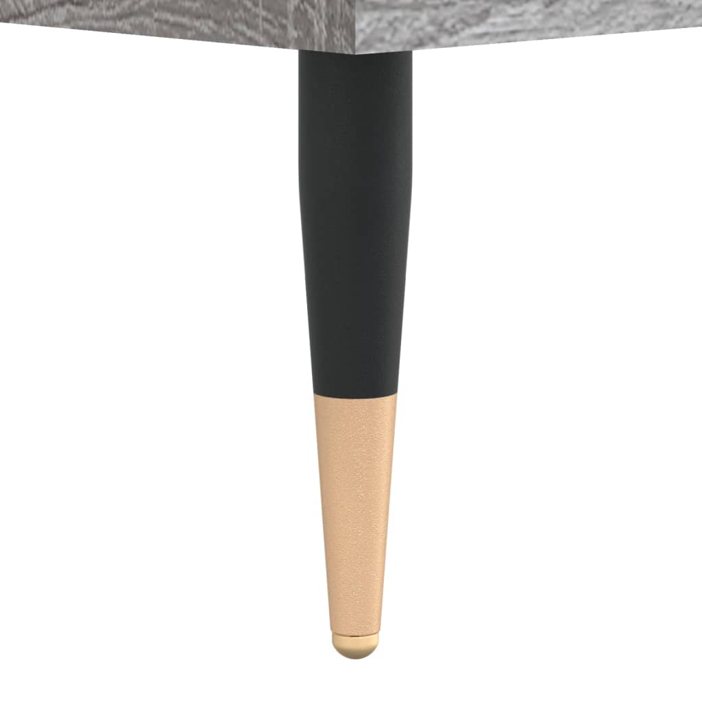Table de chevet sonoma gris 40x35x50 cm bois d’ingénierie - XIOS