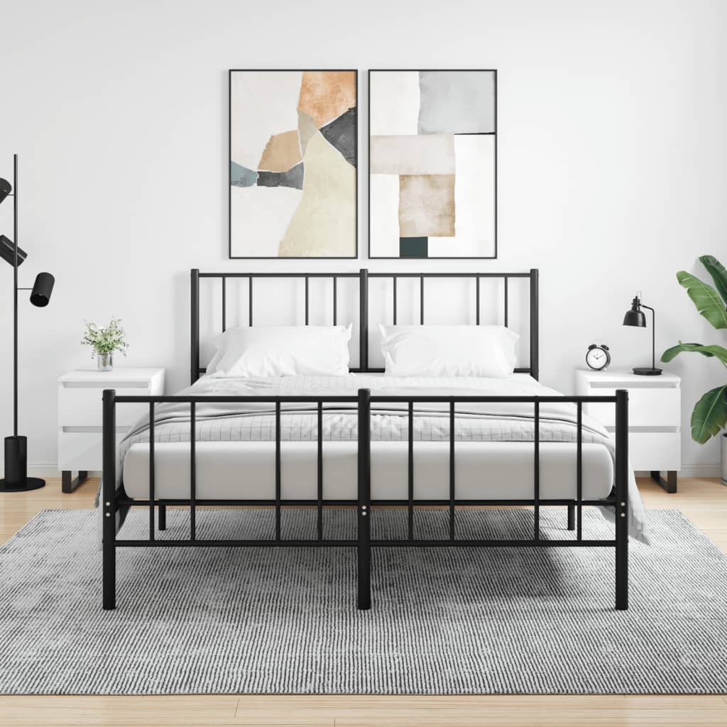 Tables de chevet 2 pcs blanc 40x35x50 cm bois d’ingénierie - XIOS