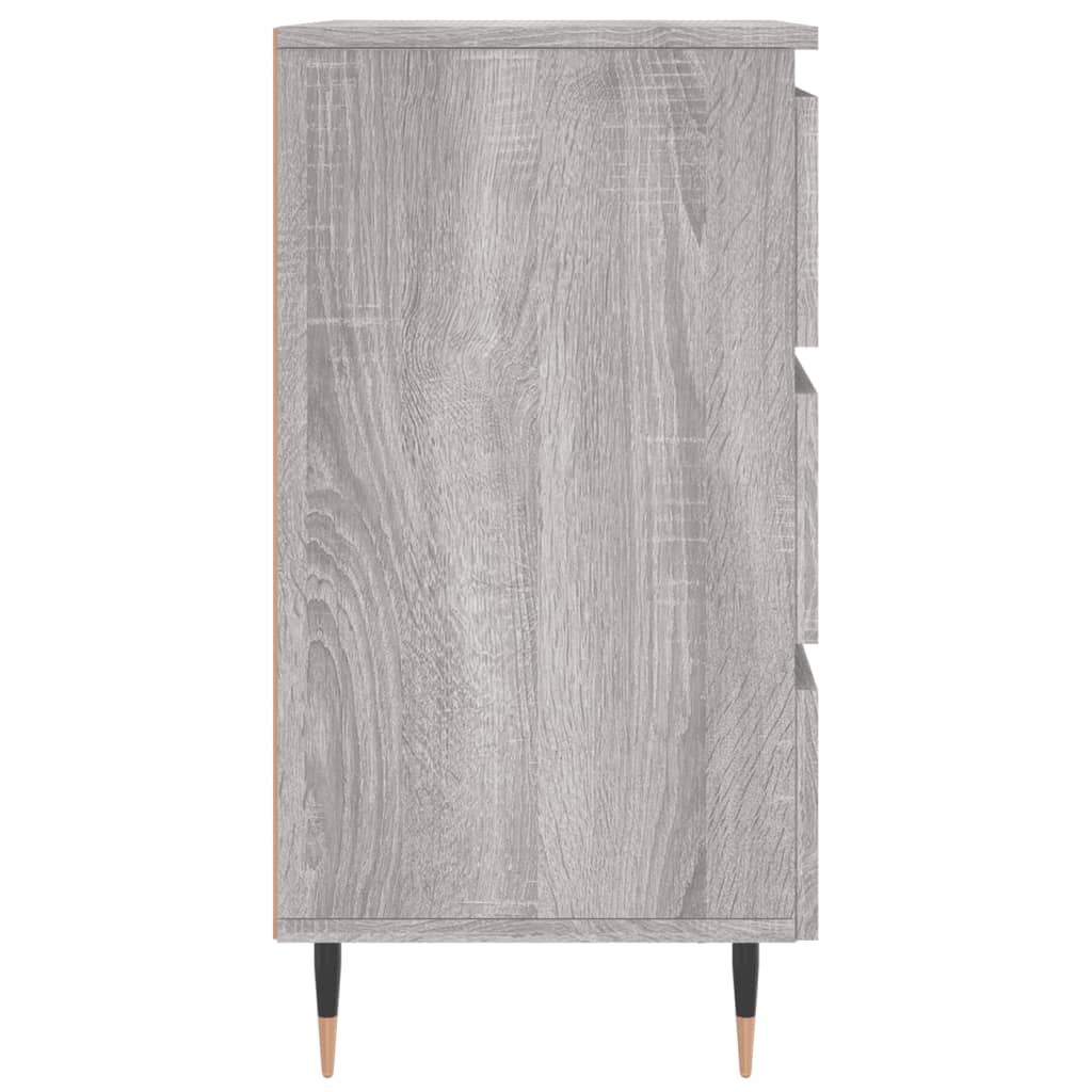Tables de chevet 2 pcs sonoma gris 40x35x69 cm bois ingénierie - XIOS