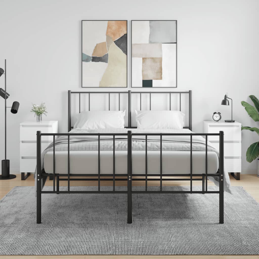 Tables de chevet 2 pcs blanc brillant 40x35x69 cm - XIOS