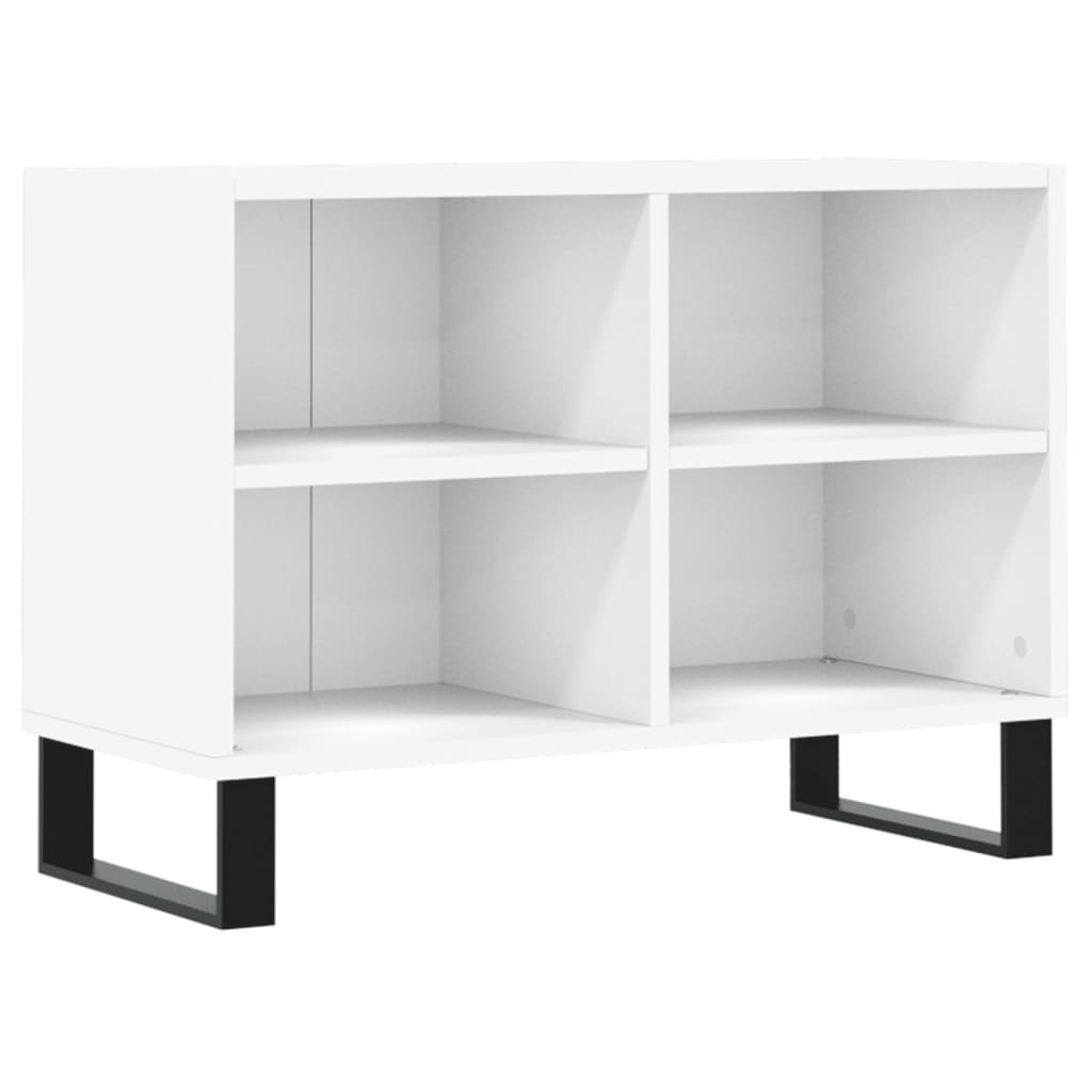 Meuble TV blanc 69,5 x 30 x 50 cm bois d'ingénierie Meubles TV vidaXL