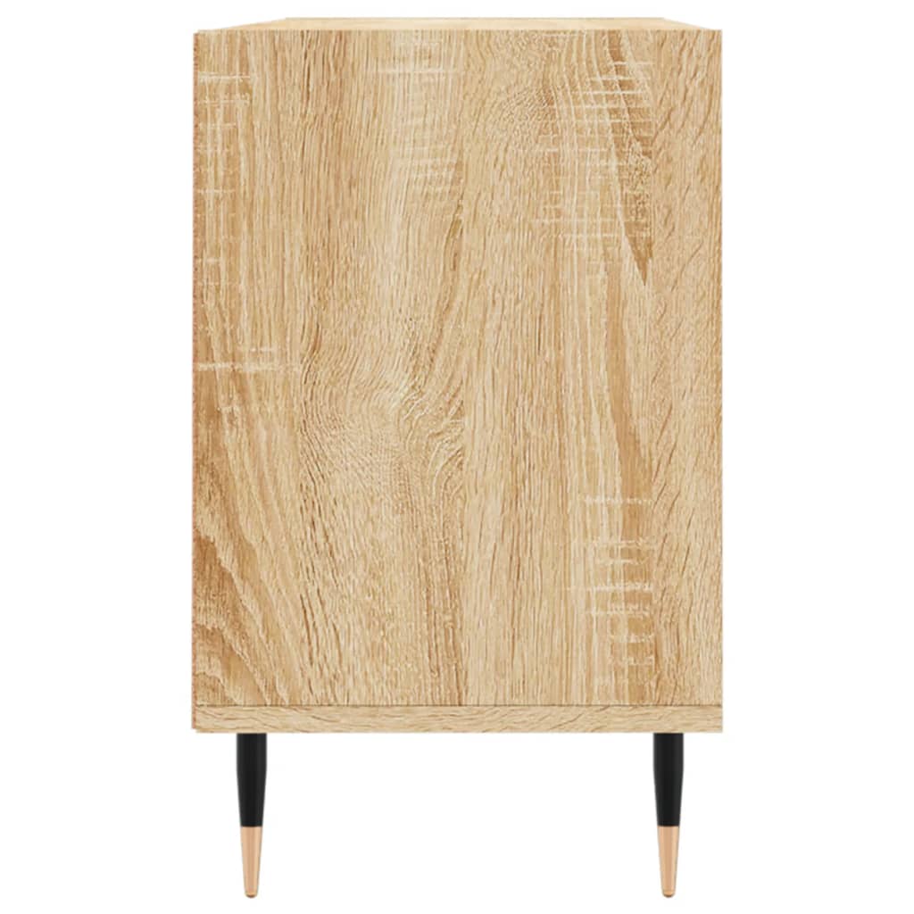 Meuble TV chêne sonoma 103,5x30x50 cm bois d'ingénierie - XIOS