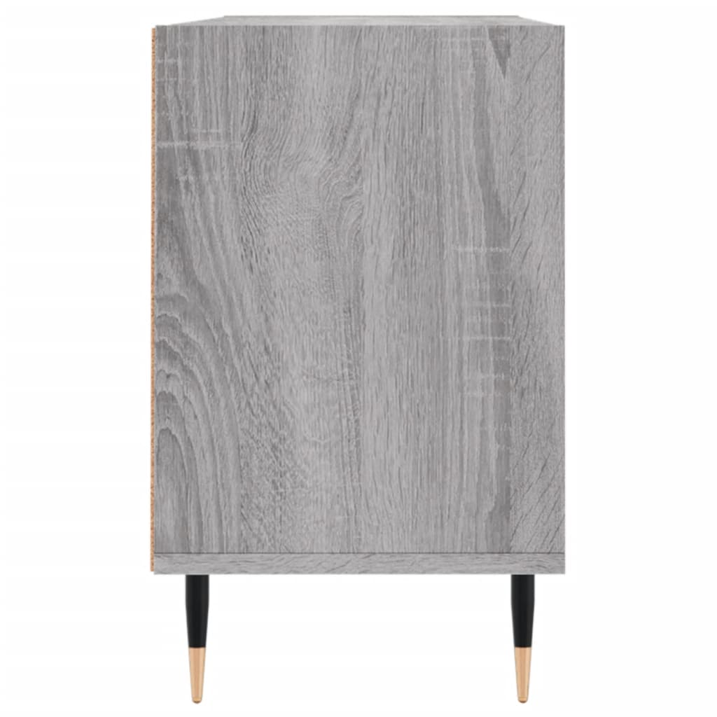 Meuble TV sonoma gris 103,5x30x50 cm bois d'ingénierie - XIOS