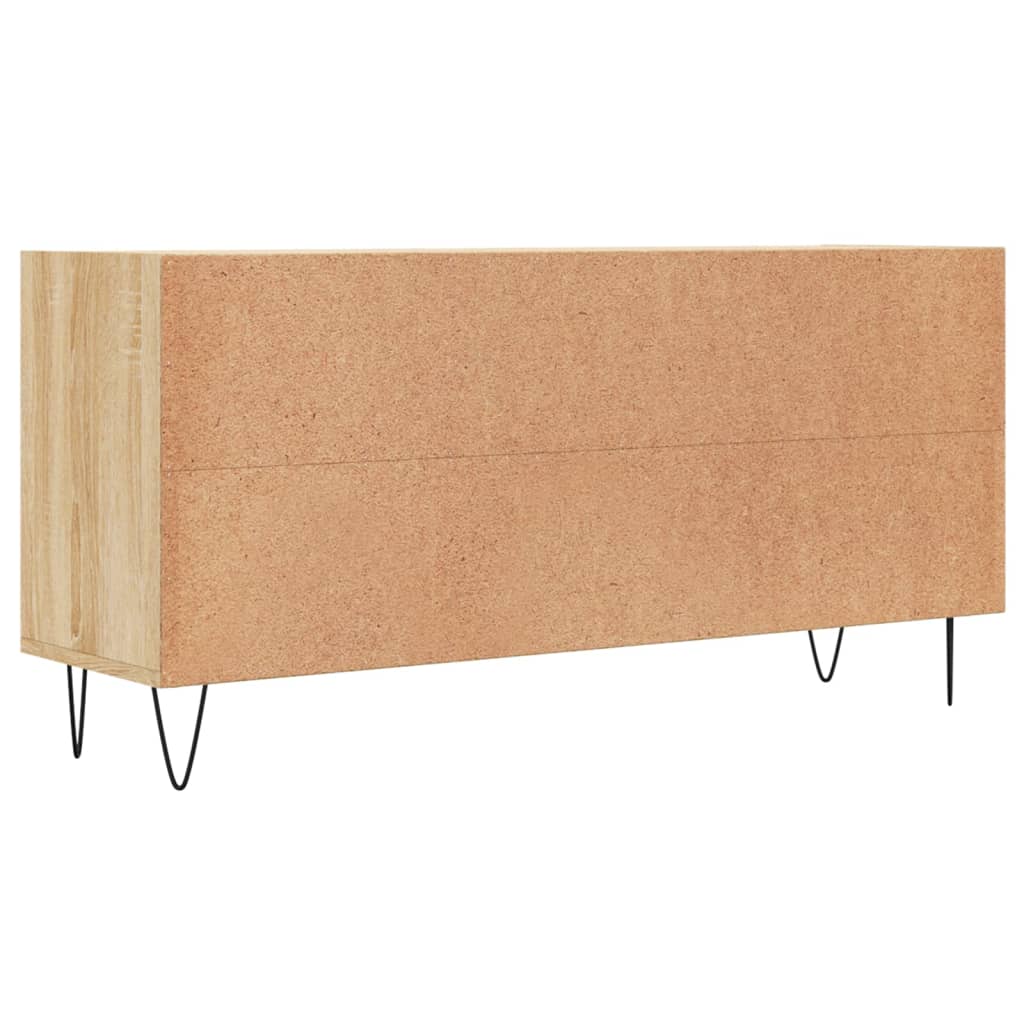 Meuble TV chêne sonoma 103,5x30x50 cm bois d'ingénierie - XIOS