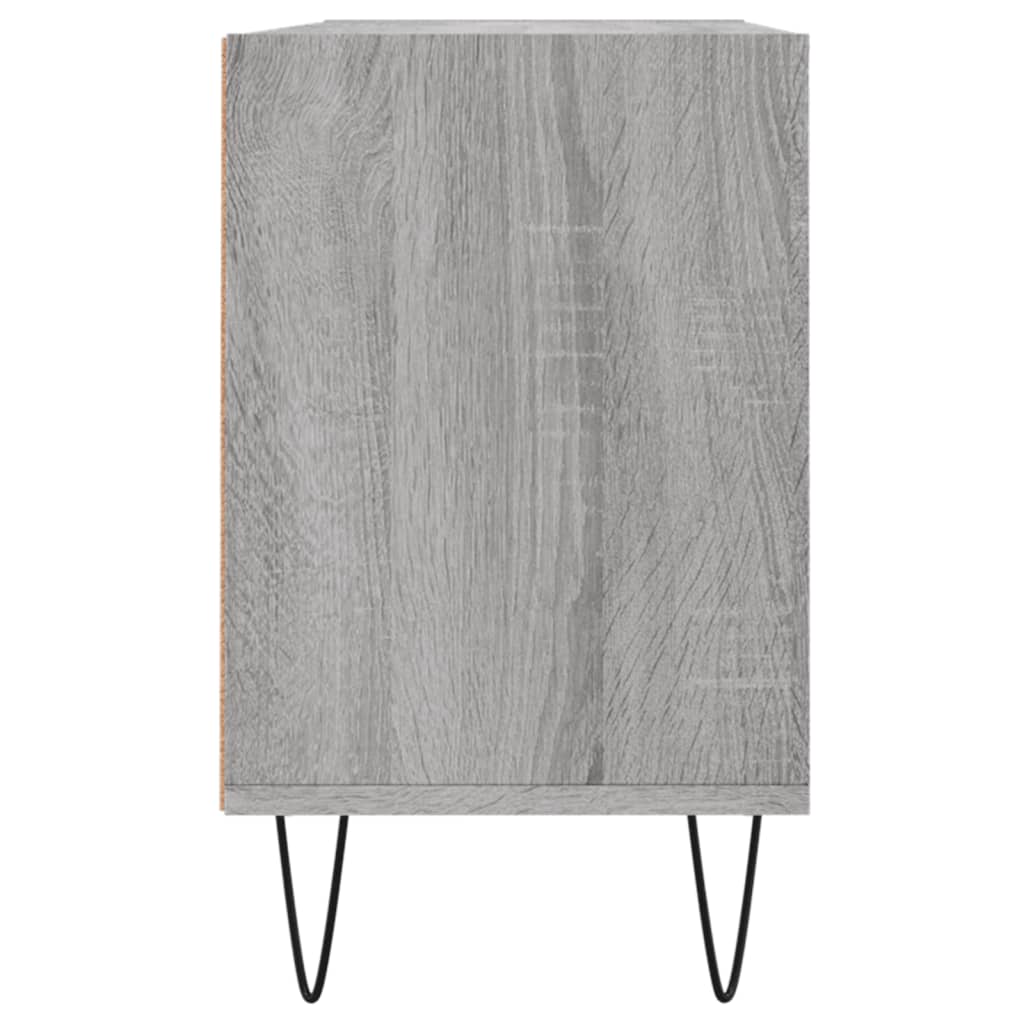 Meuble TV sonoma gris 103,5x30x50 cm bois d'ingénierie - XIOS