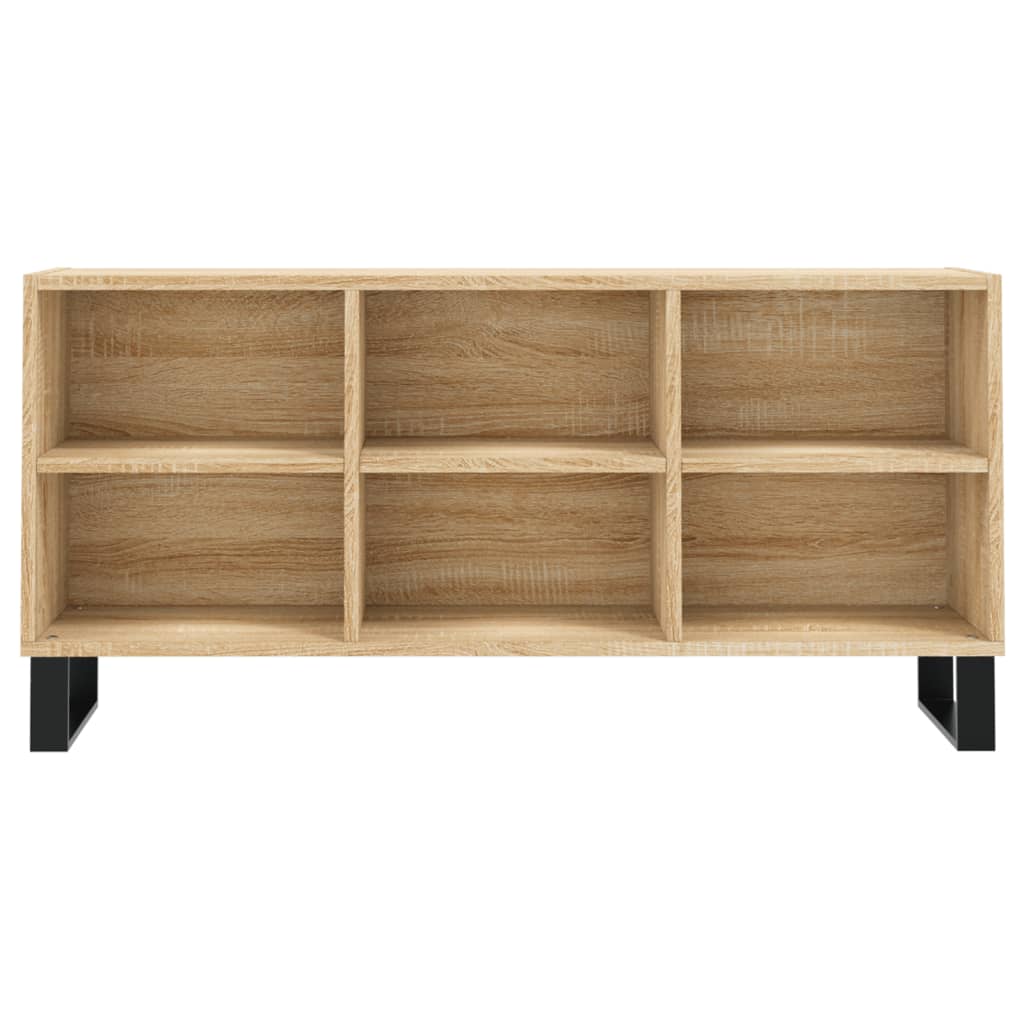 Meuble TV chêne sonoma 103,5x30x50 cm bois d'ingénierie - XIOS