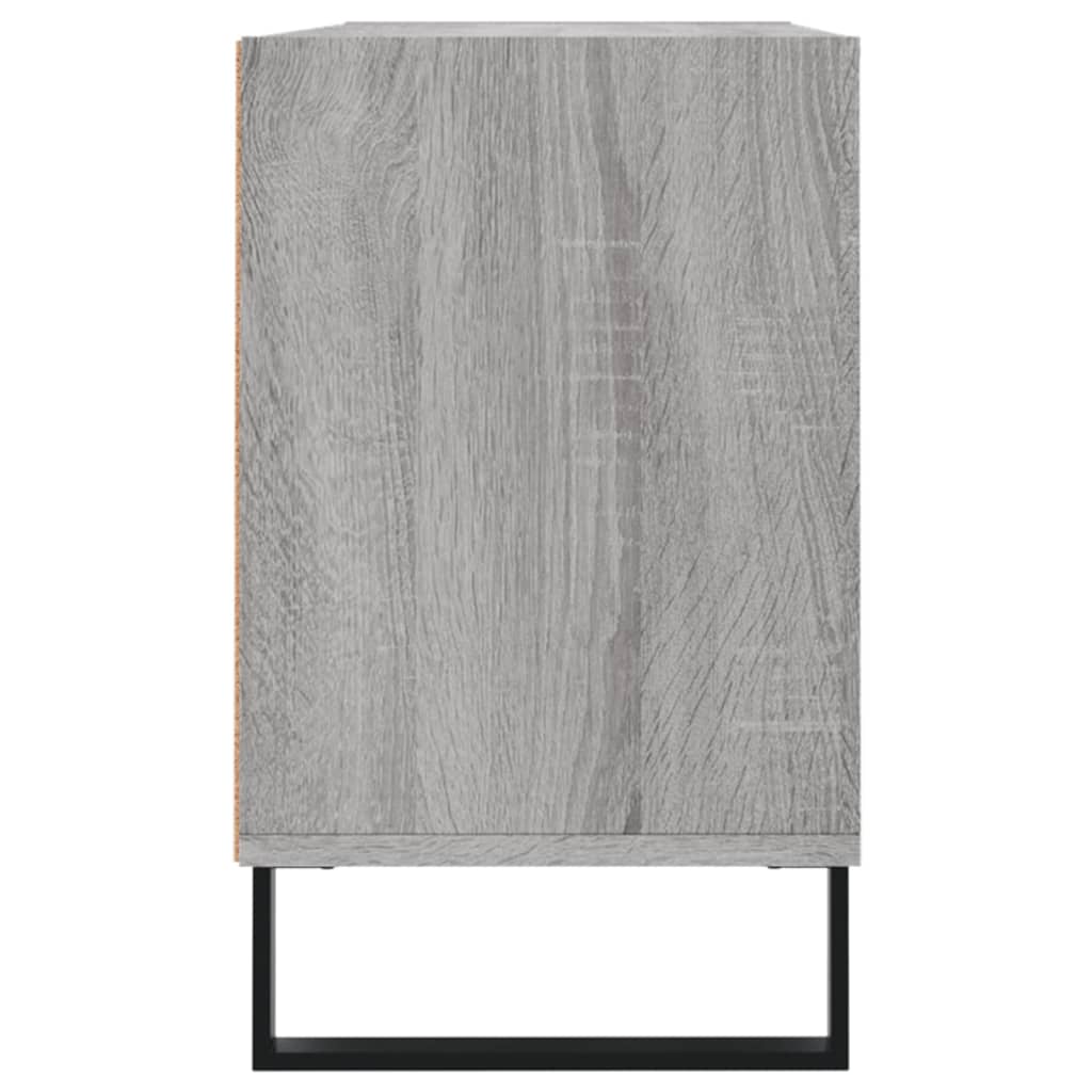 Meuble TV sonoma gris 103,5x30x50 cm bois d'ingénierie - XIOS