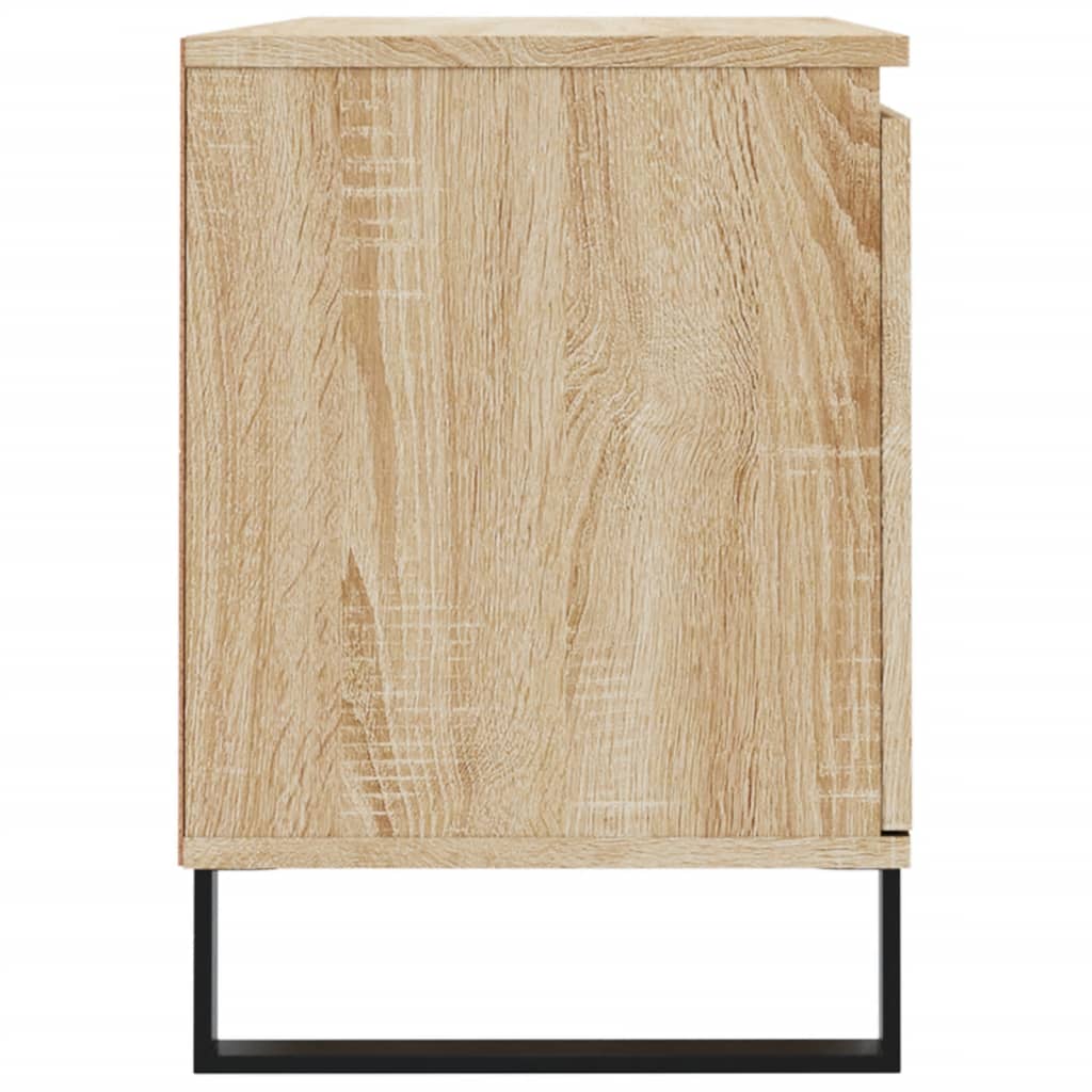 Meuble TV chêne sonoma 104x35x50 cm bois d'ingénierie - XIOS