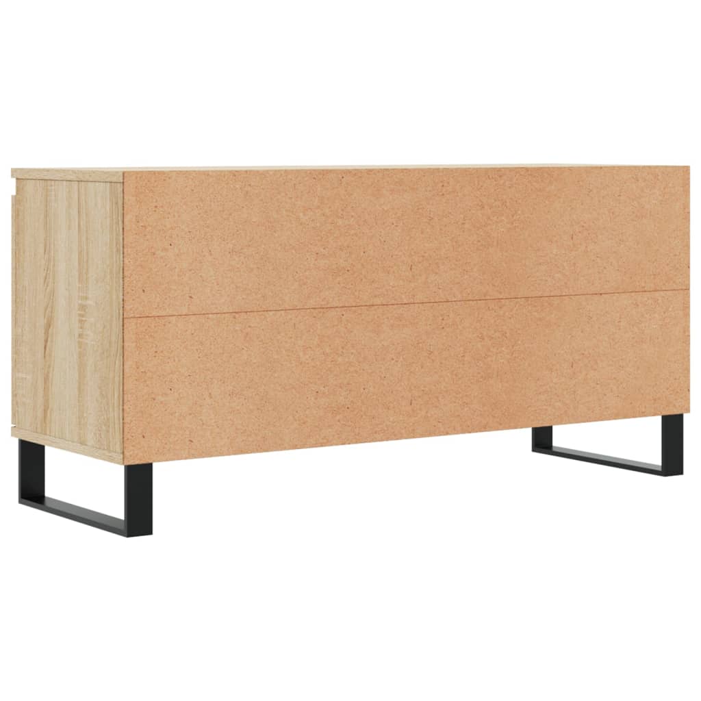 Meuble TV chêne sonoma 104x35x50 cm bois d'ingénierie - XIOS