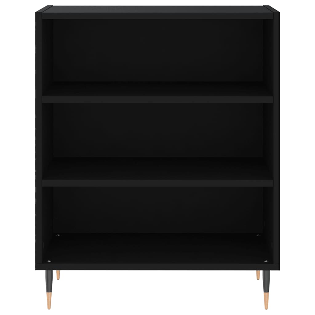 Buffet noir 57x35x70 cm bois d’ingénierie - XIOS