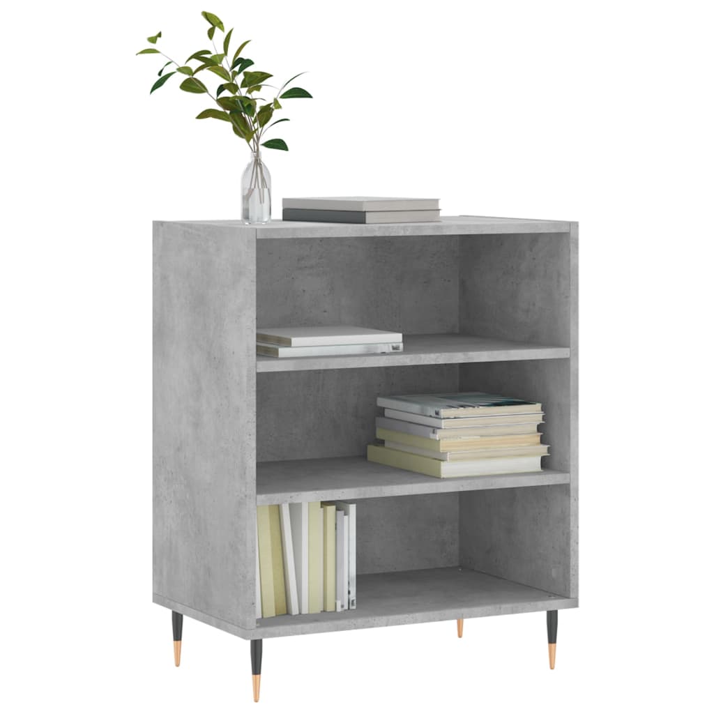 Buffet gris béton 57x35x70 cm bois d'ingénierie - XIOS