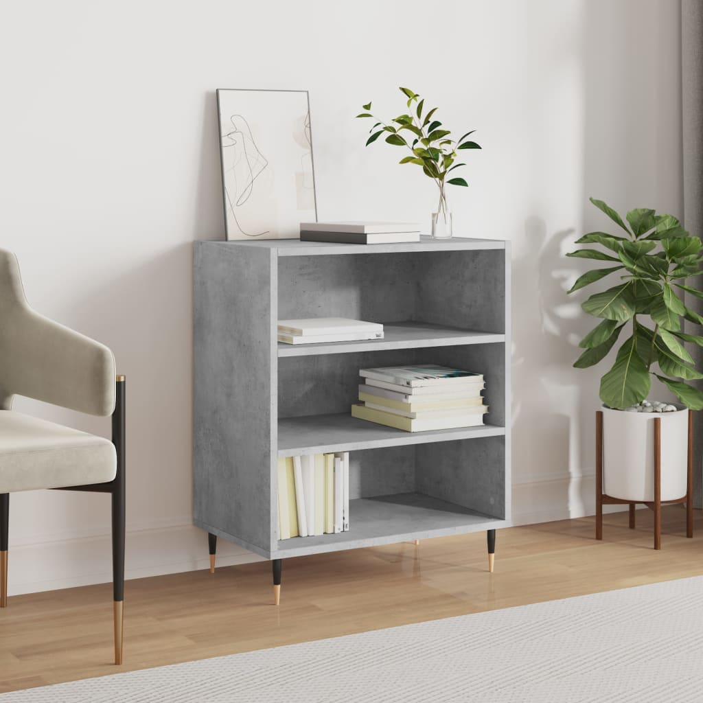 Buffet gris béton 57x35x70 cm bois d'ingénierie - XIOS