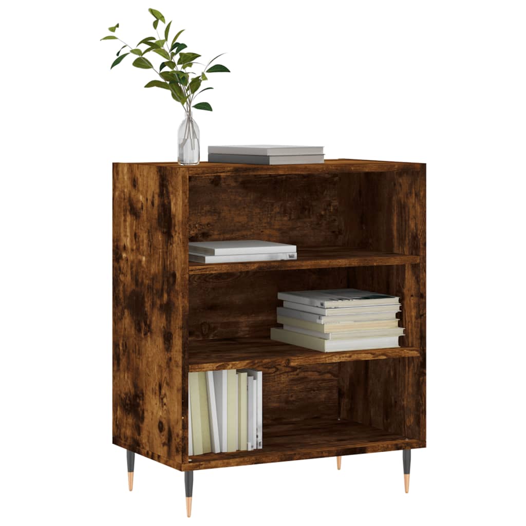 Buffet chêne fumé 57x35x70 cm bois d'ingénierie - XIOS
