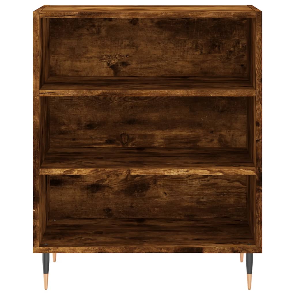 Buffet chêne fumé 57x35x70 cm bois d'ingénierie - XIOS
