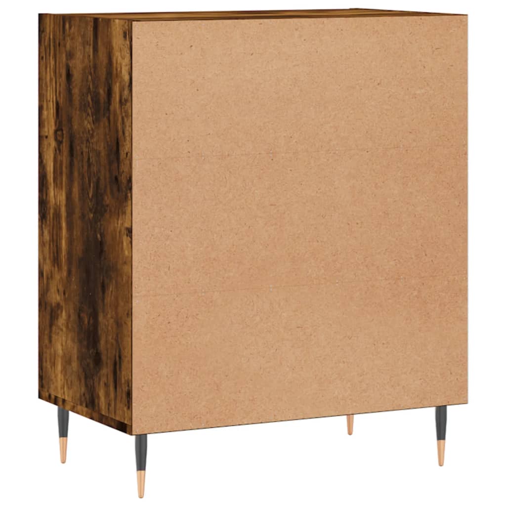 Buffet chêne fumé 57x35x70 cm bois d'ingénierie - XIOS