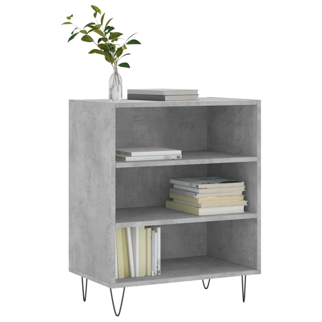 Buffet gris béton 57x35x70 cm bois d'ingénierie - XIOS