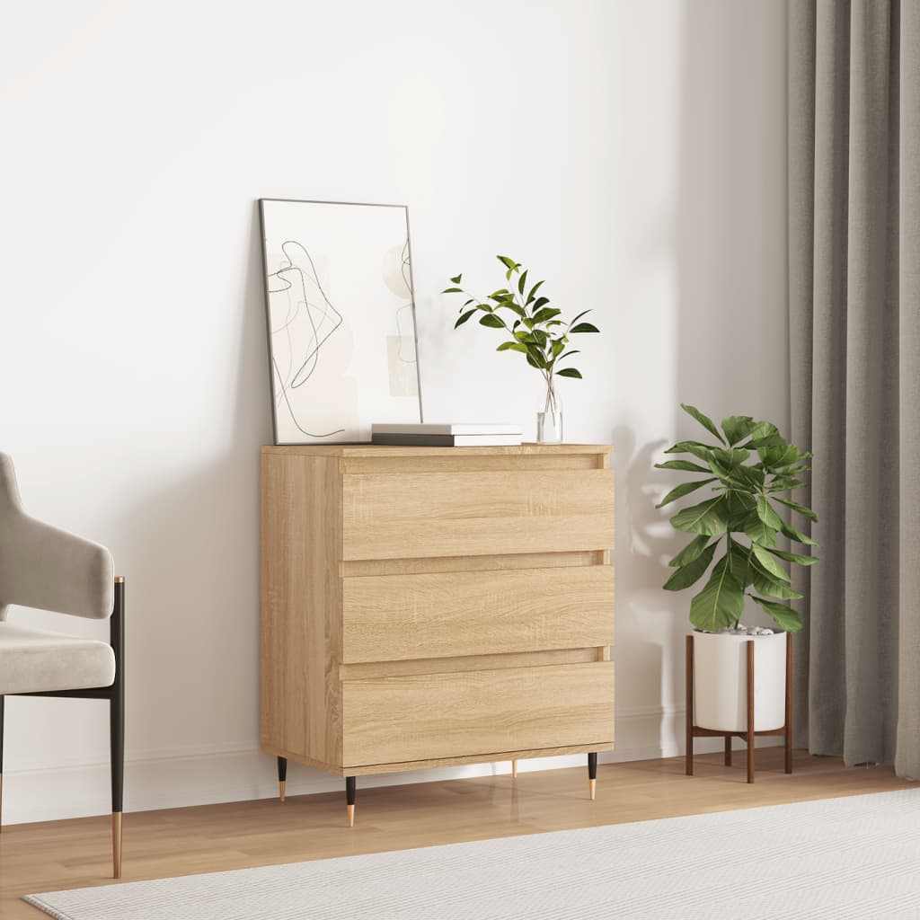 Buffet Chêne sonoma 60x35x70 cm Bois d'ingénierie - XIOS