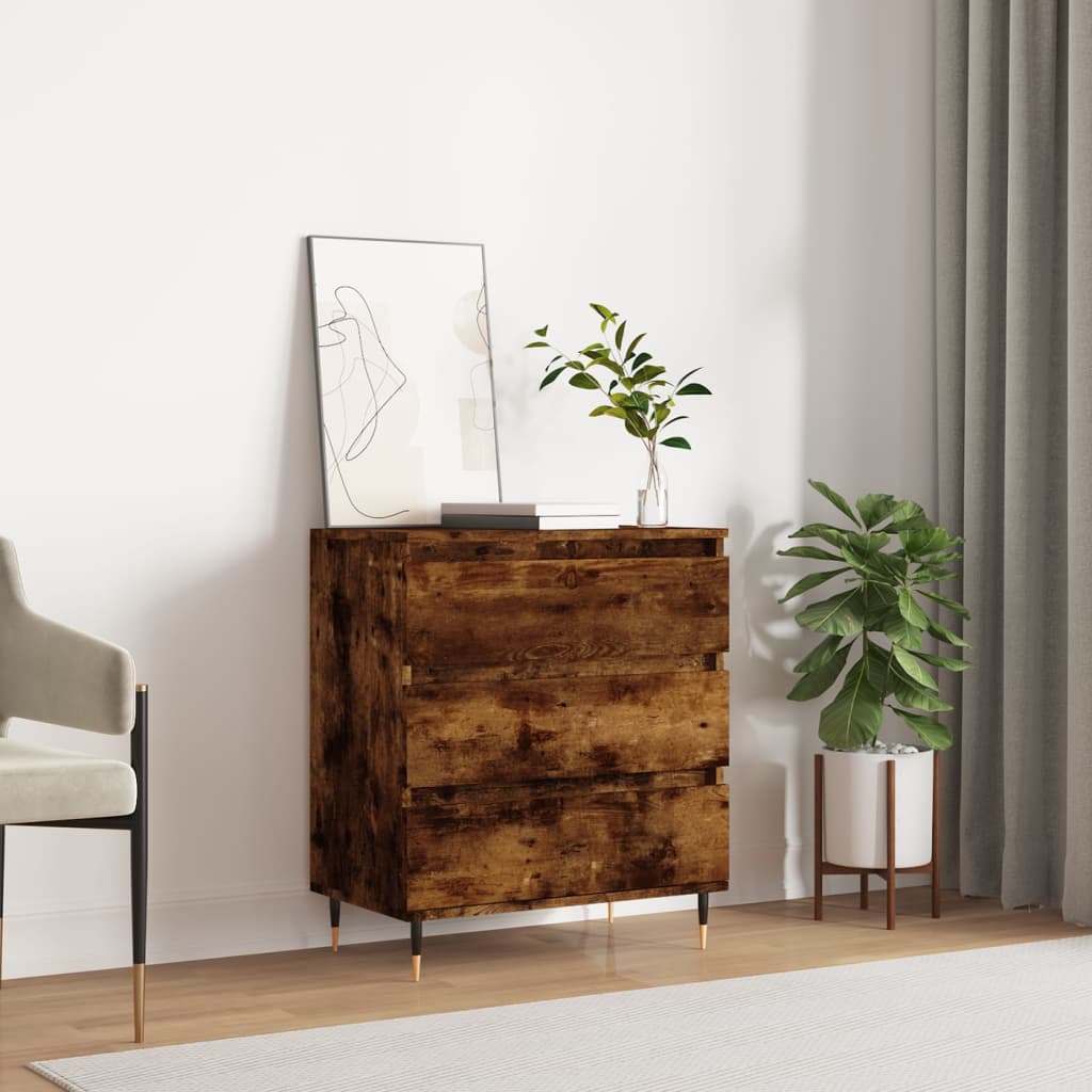 Buffet Chêne fumé 60x35x70 cm Bois d'ingénierie - XIOS