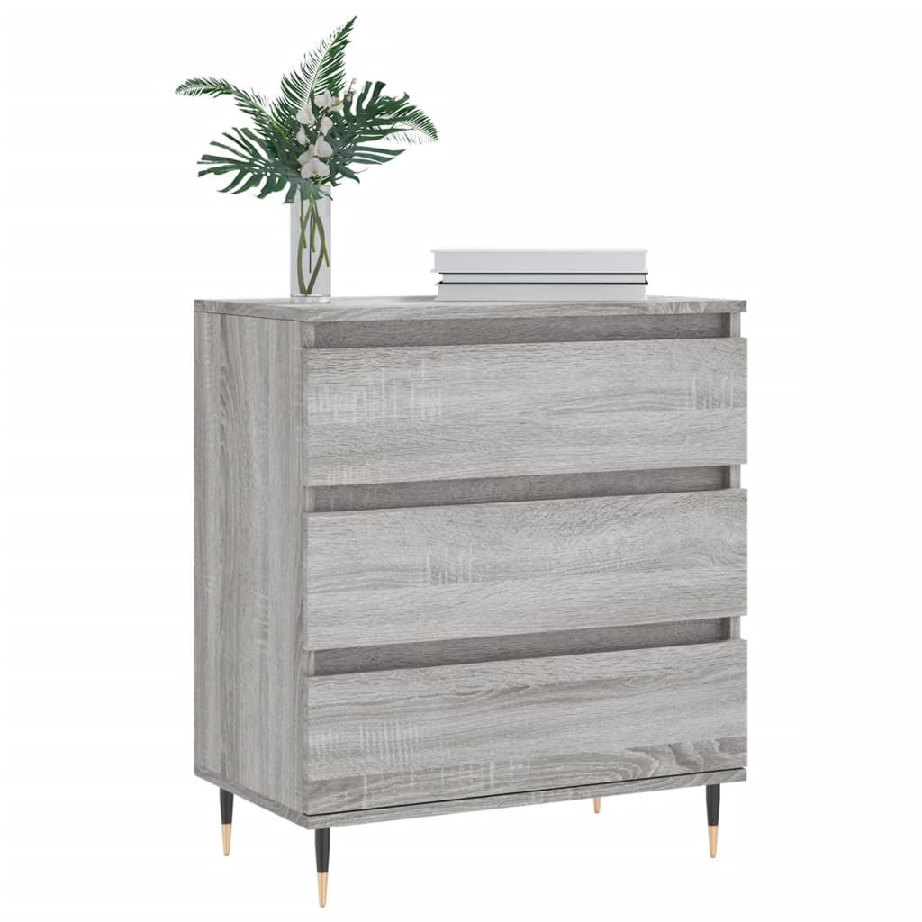 Buffet Sonoma gris 60x35x70 cm Bois d'ingénierie - XIOS