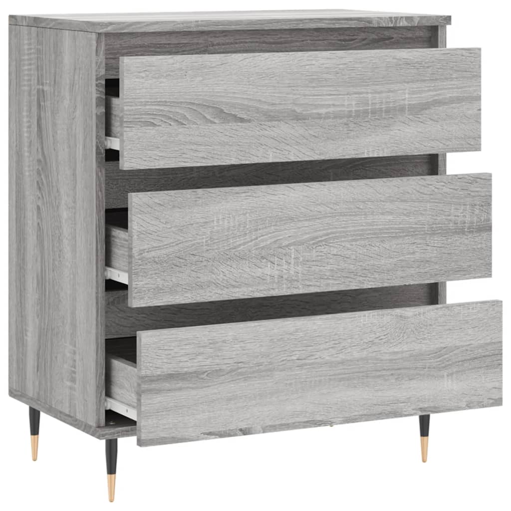 Buffet Sonoma gris 60x35x70 cm Bois d'ingénierie - XIOS