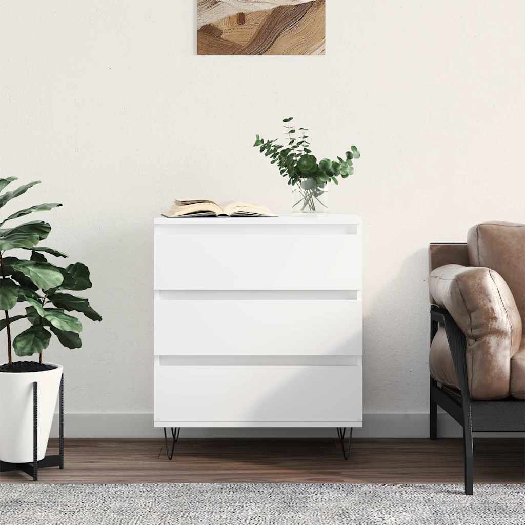 Buffet Blanc 60x35x70 cm Bois d'ingénierie - XIOS