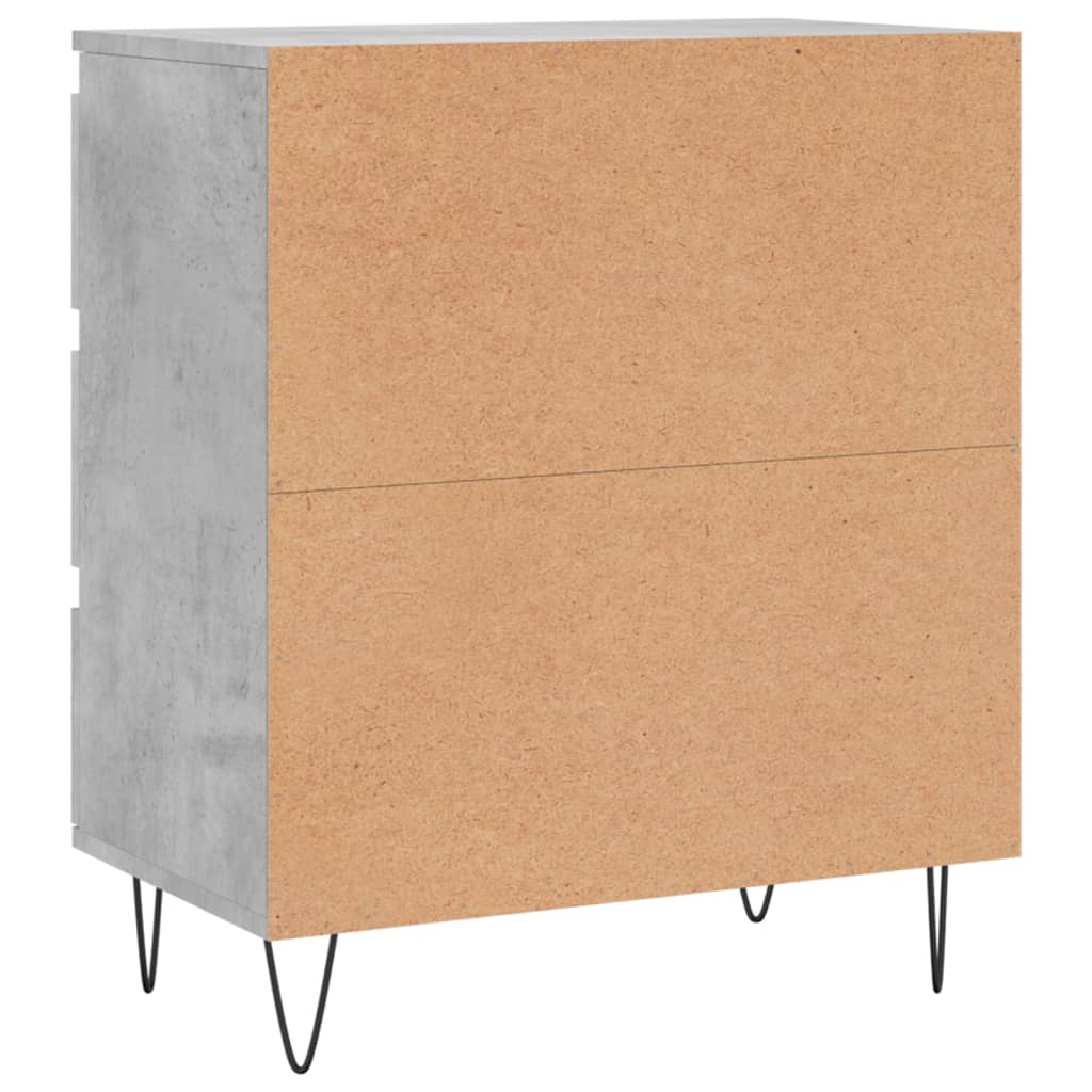 Buffet Gris béton 60x35x70 cm Bois d'ingénierie - XIOS