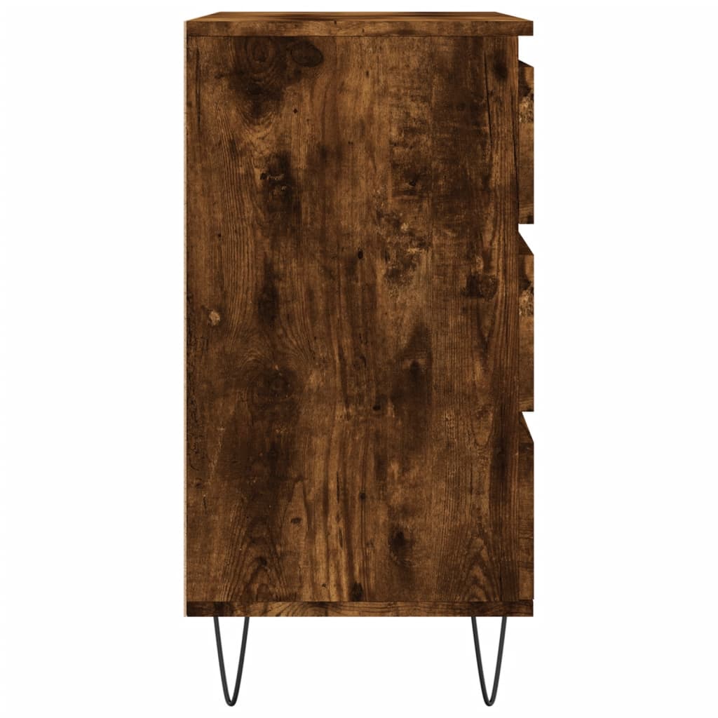 Buffet Chêne fumé 60x35x70 cm Bois d'ingénierie - XIOS
