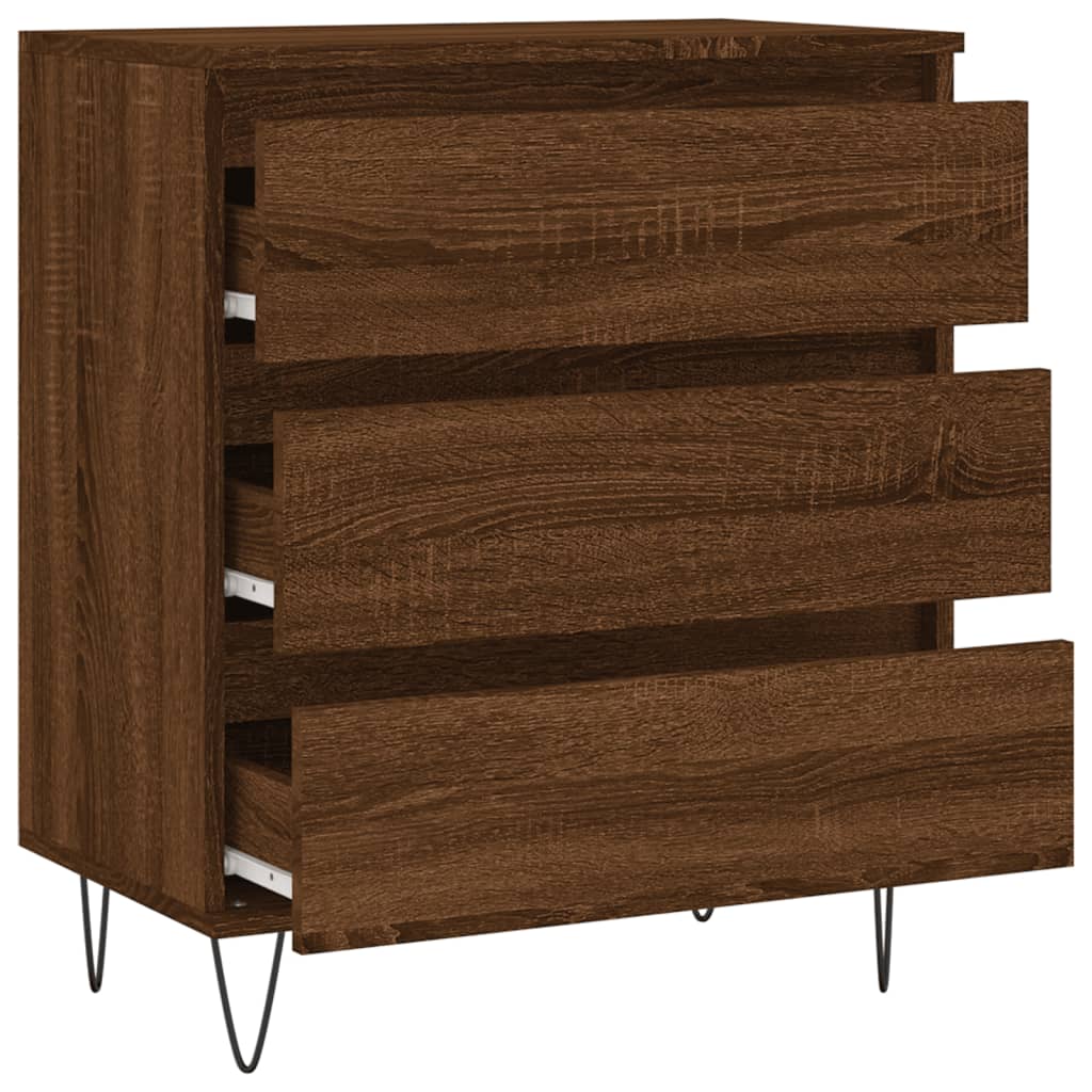 Buffet Chêne marron 60x35x70 cm Bois d'ingénierie - XIOS