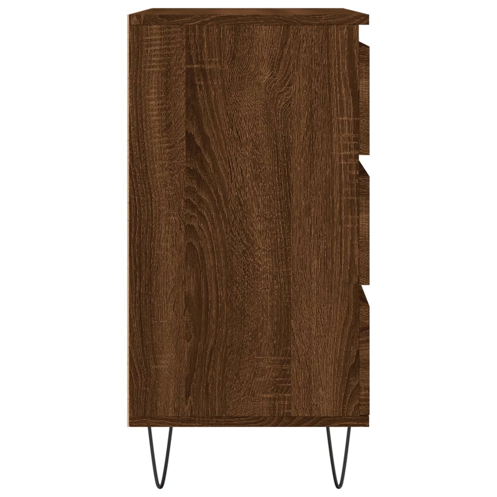 Buffet Chêne marron 60x35x70 cm Bois d'ingénierie - XIOS