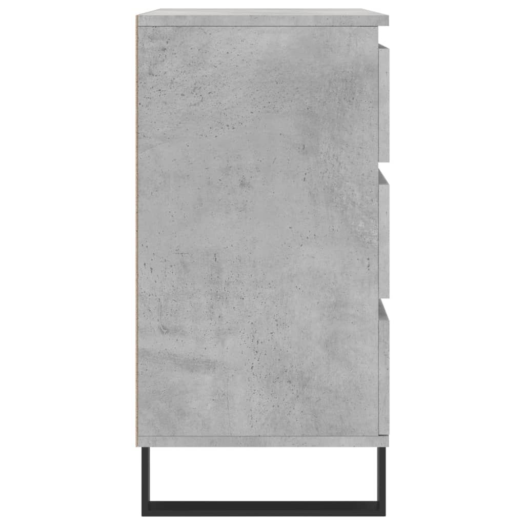 Buffet Gris béton 60x35x70 cm Bois d'ingénierie - XIOS