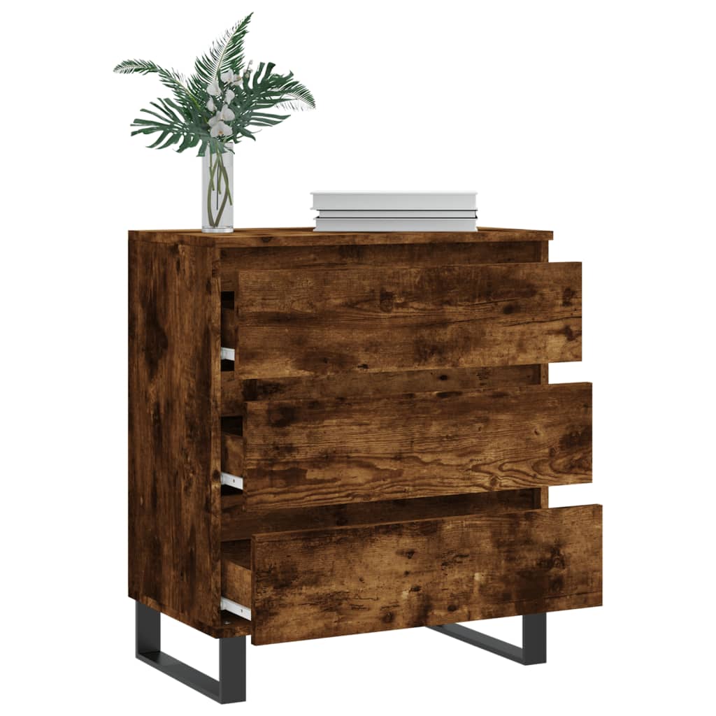 Buffet Chêne fumé 60x35x70 cm Bois d'ingénierie - XIOS
