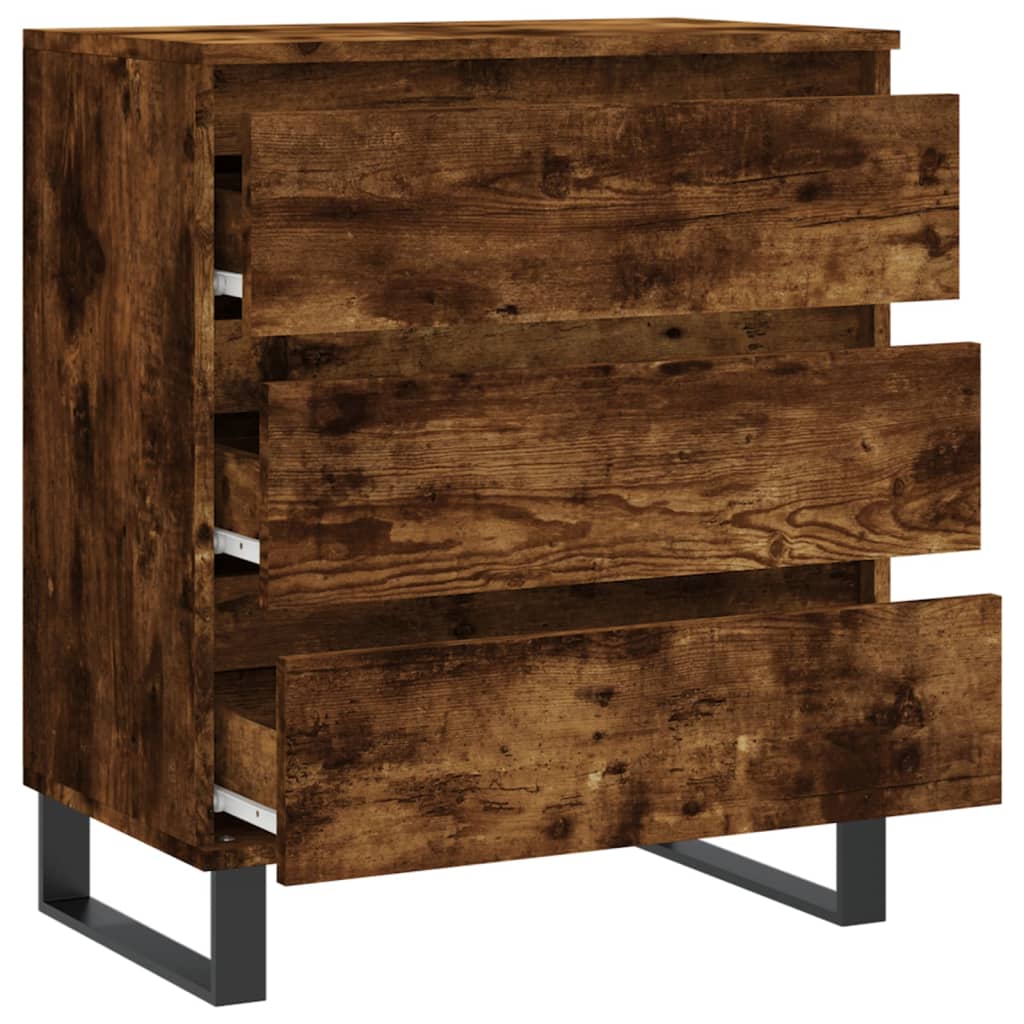 Buffet Chêne fumé 60x35x70 cm Bois d'ingénierie - XIOS